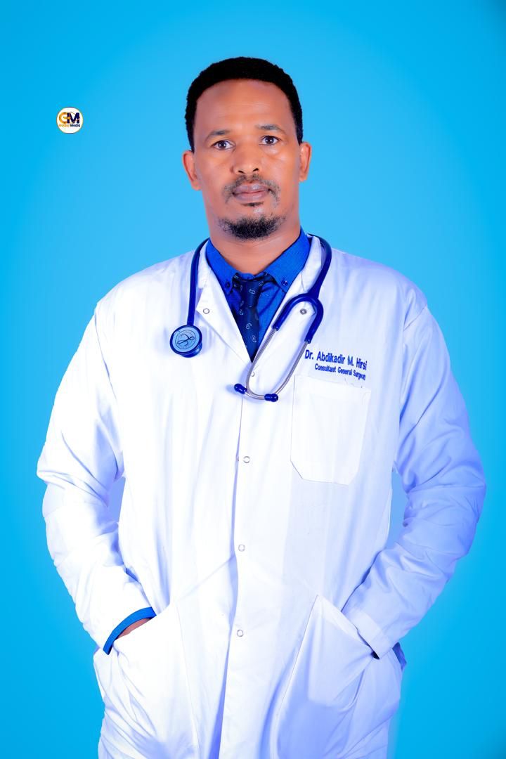 Portrait of Dr. Abdikadir Muhumed Hirsi