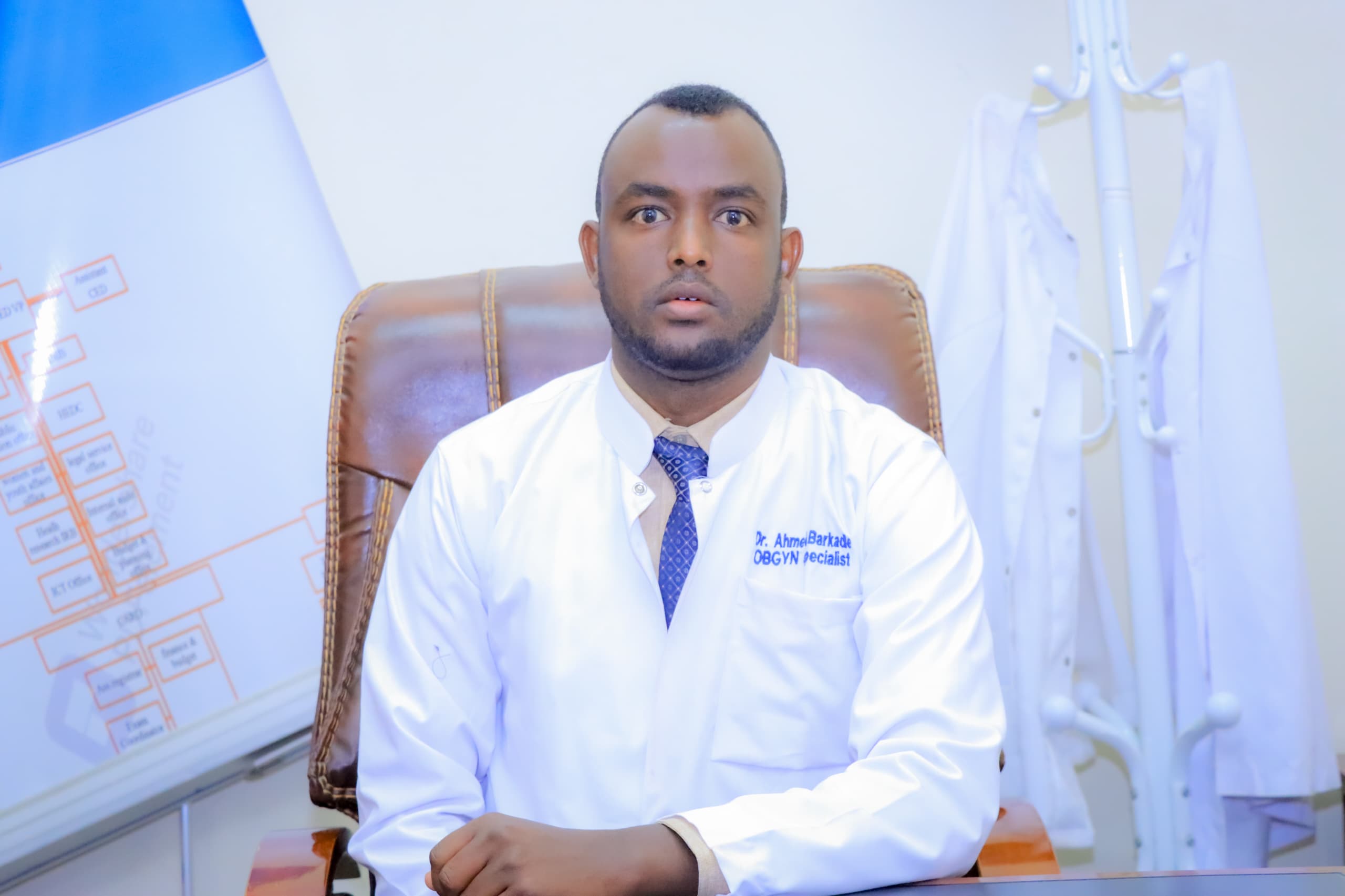 Portrait of Dr. Ahmed Barkhadle